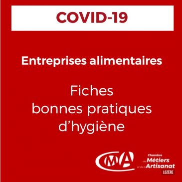 Covid-19 Entreprises alimentaires de proximité [Fiches pratiques CGAD]